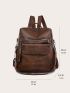 Tassel Decor Functional Backpack