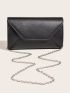 Minimalist Flap Chain Envelope Bag