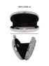 Mini Rhinestone Decor Box Bag