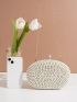 Mini Faux Pearl Decor Box Bag