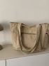 Minimalist Shoulder Tote Bag