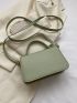 Quilted Flap Square Bag