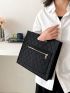 Stitch Detail Square Bag