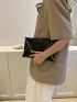 Crocodile Embossed Envelope Bag