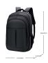 Men Zip Front Laptop Backpack
