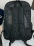 Men Drawstring Design Casual Daypack