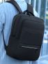 Men Zip Front Laptop Backpack Camping Bag