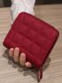 Quilted Pattern Small Wallet