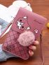 Cartoon Graphic Phone Wallet