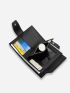 Solid Color Small Wallet Zipper