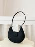 Geometric Pattern Hobo Bag