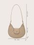 Geometric Pattern Hobo Bag