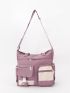 Waterproof Nylon Handbag Shoulder Bag Zipper Purses Women Crossbody Bag For Teen Girls Satchel Bag