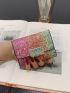 Ombre Sequin Decor Small Wallet