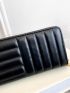 Metal Decor Long Wallet