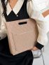 Minimalist Quilted Square Bag