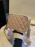 Mini Quilted Detail Square Bag