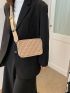 Mini Quilted Detail Square Bag