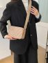 Mini Quilted Detail Square Bag