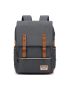 Men Letter Patch Decor Flap Backpack