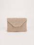 Minimalist Flap Straw Bag