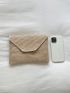 Minimalist Flap Straw Bag