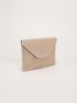 Minimalist Flap Straw Bag