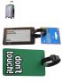 Letter Graphic Luggage Tag