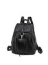 Minimalist Drawstring Design Fashion Backpack