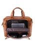 Joyir Genuine Leather Men's Briefcase Business Bag Laptop 17 Large Capacity Travel Messenger Bag Men