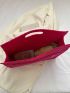 Crocodile Embossed Square Bag