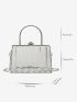 Mini Clear Chain Box Bag