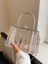 Mini Clear Chain Box Bag