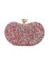 Rhinestone Decor Box Bag
