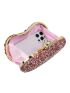 Rhinestone Decor Box Bag