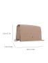Mini Crocodile Embossed Chain Square Bag