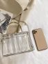 Mini Clear Chain Box Bag