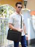 Men Minimalist Large Capacity Briefcase