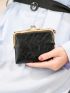 PU Women Wallet Female Short Hasp Purse Portable Money Bag Large Capacity Card Holder