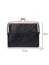 PU Women Wallet Female Short Hasp Purse Portable Money Bag Large Capacity Card Holder