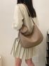 Minimalist Hobo Bag With Coin Purse