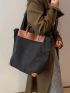 Minimalist Top Handle Bag