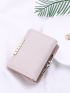 Metal Decor Small Wallet