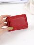 New Women Mini Wallet Short Hasp Purse Large Capacity Coin Bag Tri-fold Wallet