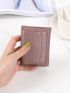 New Women Mini Wallet Short Hasp Purse Large Capacity Coin Bag Tri-fold Wallet