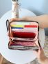 3D Flower Women Clutch Wallet Vintage PU Wallet Female Long Wallet Women Zipper Purse Strap Coin Purse Cell Phone Pocket