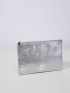 Metallic Chain Square Bag