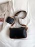 Minimalist Satchel Bag With Coin Purse