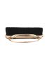 Metallic Rhinestone Decor Glitter Chain Ruched Bag