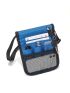 Mini Mesh Panel Contrast Binding Flap Bag